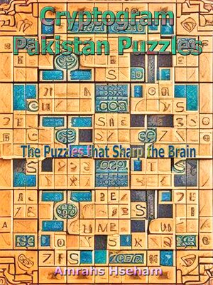 cover image of Cryptogram Pakistan Puzzles